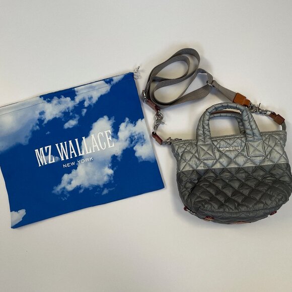 MZ Wallace Sutton Micro Tin/Steel Metal cross body bag - Picture 2 of 8